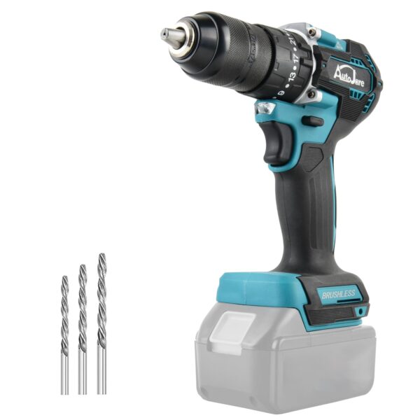 AUTOJARE 13mm Akku Schlagbohrschrauber mit Makita 18V – 90 N.m bürstenlos