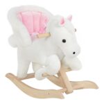 WOLTU Schaukelpferd mit Soundfunktion – Motorik-Spielzeug für Babys 18-36 Monate