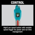 Makita Akku-Multifunktionsantrieb LXT 18 V – Universalwerkzeug DUX18Z ohne Akku – Bild 4