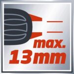 Einhell TC-ID 650 E Schlagbohrmaschine – 650 W Bohrmaschine mit Tiefenanschlag für Beton – Bild 8