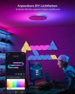 Matane Smart Deckenlampe 30cm RGB LED 24W – Dimmbar mit Alexa & Google Assistant – Bild 6
