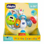 Chicco Spielzeug Hochstuhl Raupe – Elektronisches Lernspielzeug mit Saugnapf für 6-36 Monate – Bild 7