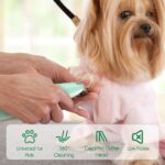 DONGKER Kabellose Hundeschermaschine mit LED-Licht – Superleise Pfotentrimmer für Hunde & Katzen – Bild 9