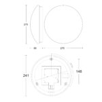 Steinel RS 16 S LED Wandleuchte mit 360° Bewegungsmelder – Intelligente Innenbeleuchtung – Bild 6