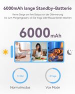 Comfyer BM01 Babyphone mit 7" HD Split-Screen & 1080P Kamera – Sichere Überwachung ohne WLAN – Bild 3