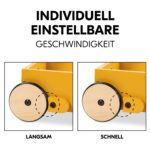 hauck Learn to Walk Plants – Lauflernwagen aus Holz mit Gärtner-Zubehör & Bremssystem ab 12 Monaten – Bild 6
