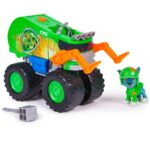 PAW PATROL Rescue Wheels – Rockys Recycling Monstertruck mit Geschoss-Abwurf & Figur – Bild 4