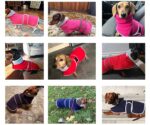 Geyecete Polarfleece Hundemantel für Dackel – Wärmend & Wasserdicht mit Geschirröffnung – Bild 6