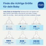 MAM Easy Start Anti-Colic Babyflasche 2x 260 ml – Brustähnlicher Sauger für Neugeborene ab Geburt – Bild 10