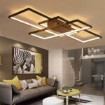 XIN'S LED Deckenleuchte 80W 90cm – Moderne Wohnzimmerlampe mit stufenloser Farbtemperatur – Bild 4