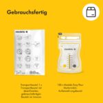 Medela Easy Pour 210 ml Muttermilchbeutel – Auslaufsicherer 100er Pack für sichere Lagerung – Bild 9