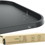 Feedoo Napfunterlage 59 x 35 cm – Rutschfeste Silikonmatte mit erhöhtem Rand für Hunde & Katzen