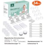 LATTCURE Kindersicherungs-Set: Eckenschutz, Schrankschloss & Steckdosenschutz – Umfassende Sicherheit – Bild 9