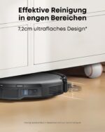 eufy Anker C10 Saugroboter mit automatischer Entleerung – 7,2cm ultraflach, 4000Pa Saugkraft – Bild 6
