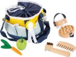 small foot Hobby Horse Pflegeset mit Tasche – Realistische Pferdeflege für Kinder – Bild 4