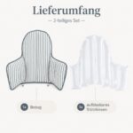 IKEA Antilop aufblasbares Hochstuhl-Sitzkissen – Ergonomische Sitzunterstützung für Babys – Bild 3