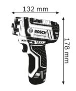Bosch Professional GSR 12V-15 FC Akku Bohrschrauber – FlexiClick System mit 5 Aufsätzen – Bild 3