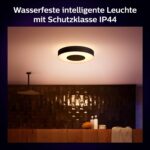 Philips Hue Xamento Deckenleuchte Schwarz – 16 Mio. Farben & Smart Home Steuerung – Bild 10