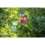 TRIXIE Futterhaus 1.000 ml – Robustes Futtertablett für Heimtiere in Rot/Silber – Bild 7