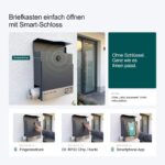 Metzler® Briefkasten Anthrazit mit Zeitungsfach – Personalisiert mit Lasergravur – Bild 12