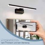 Homefire LED Spiegelleuchte 40cm – Badlampe IP44 Wasserdicht 8W Neutralweiß – Bild 4