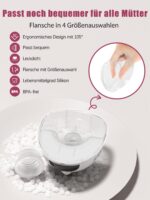 Lulia LU05 Elektrische Milchpumpe Handsfree – 350mmHg Absaugung mit 4 Modi & 9 Stufen – Bild 5