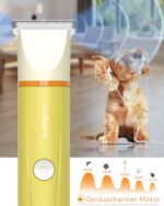Unibono Hundeschermaschine YP-7116 – Wiederaufladbar mit 7000RPM Motor & 4 Schneidköpfen – Bild 3