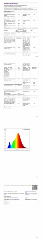 Jefedana 500W LED Aussenstrahler 50000LM 6000K IP66 – Profi-Flutlicht für Industrie & Gewerbe – Bild 9