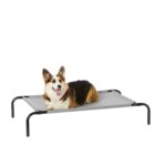 Amazon Basics Kühlendes erhöhtes Hundebett M – Gelenkentlastung & Luftzirkulation
