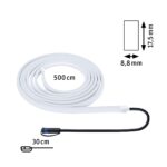Paulmann Plug & Shine LED Stripe Smooth 5m IP68 – dimmbare Aussenlleuchte warmweiss – Bild 15