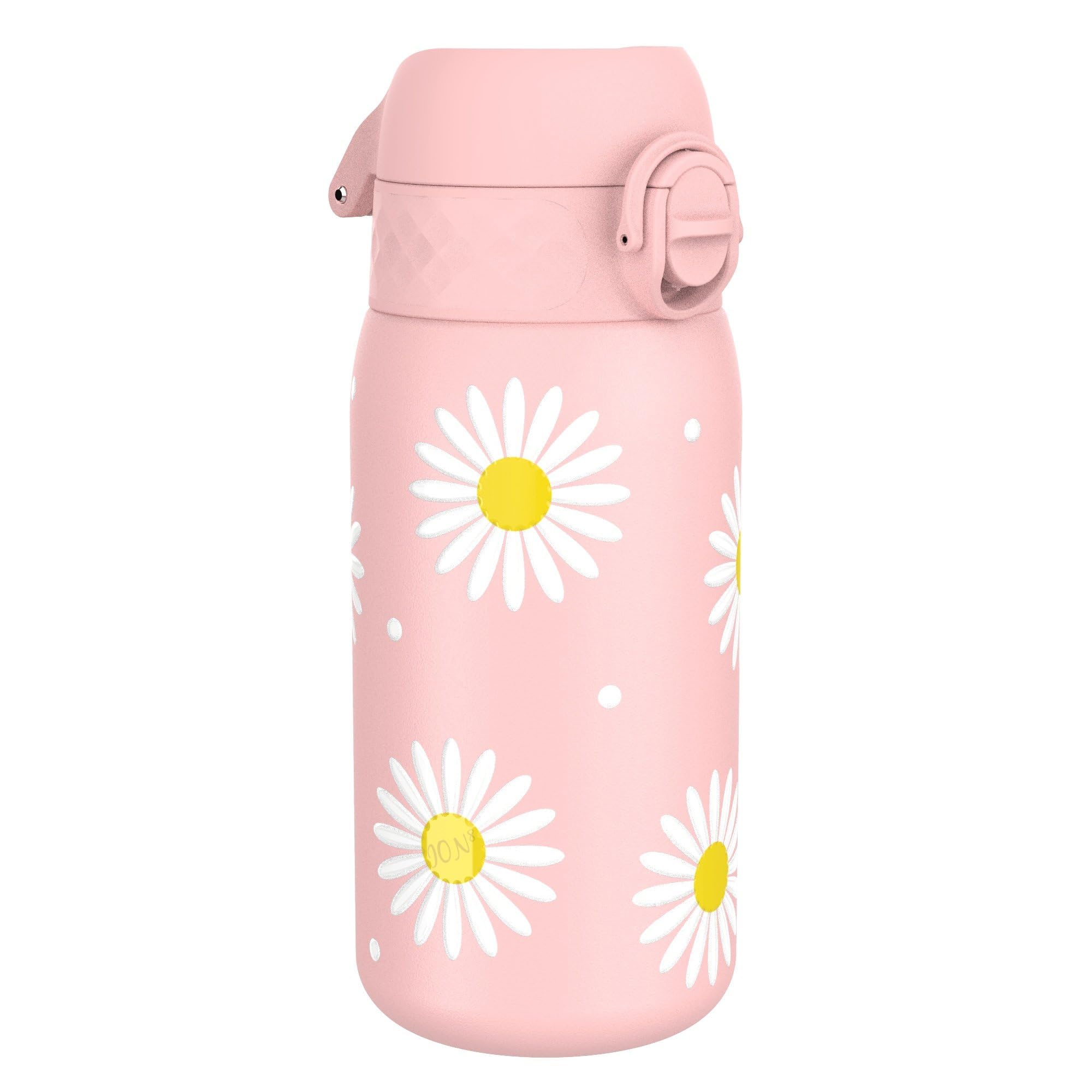 ion8 Kinder Trinkflasche 400ml Edelstahl – Auslaufsicher mit Einhandöffnung