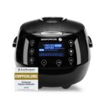 Reishunger Digitaler Reiskocher 1,5L – 12 Programme mit Fuzzy Logic für bis zu 8 Personen