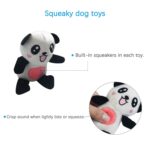 LEGEND SANDY Hundespielzeug-Set mit 12 Quietschern – Plüsch-Kauspielzeuge für kleine Hunde – Bild 3
