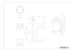 Trio Leuchten Sambesi Aussenleuchte 204160142 – Anthrazit Aluminiumguss mit Dämmerungssensor – Bild 3
