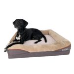Emmi-pet Orthopädisches Hundebett 120x85cm – Ergonomisches Hundesofa für grosse Hunde