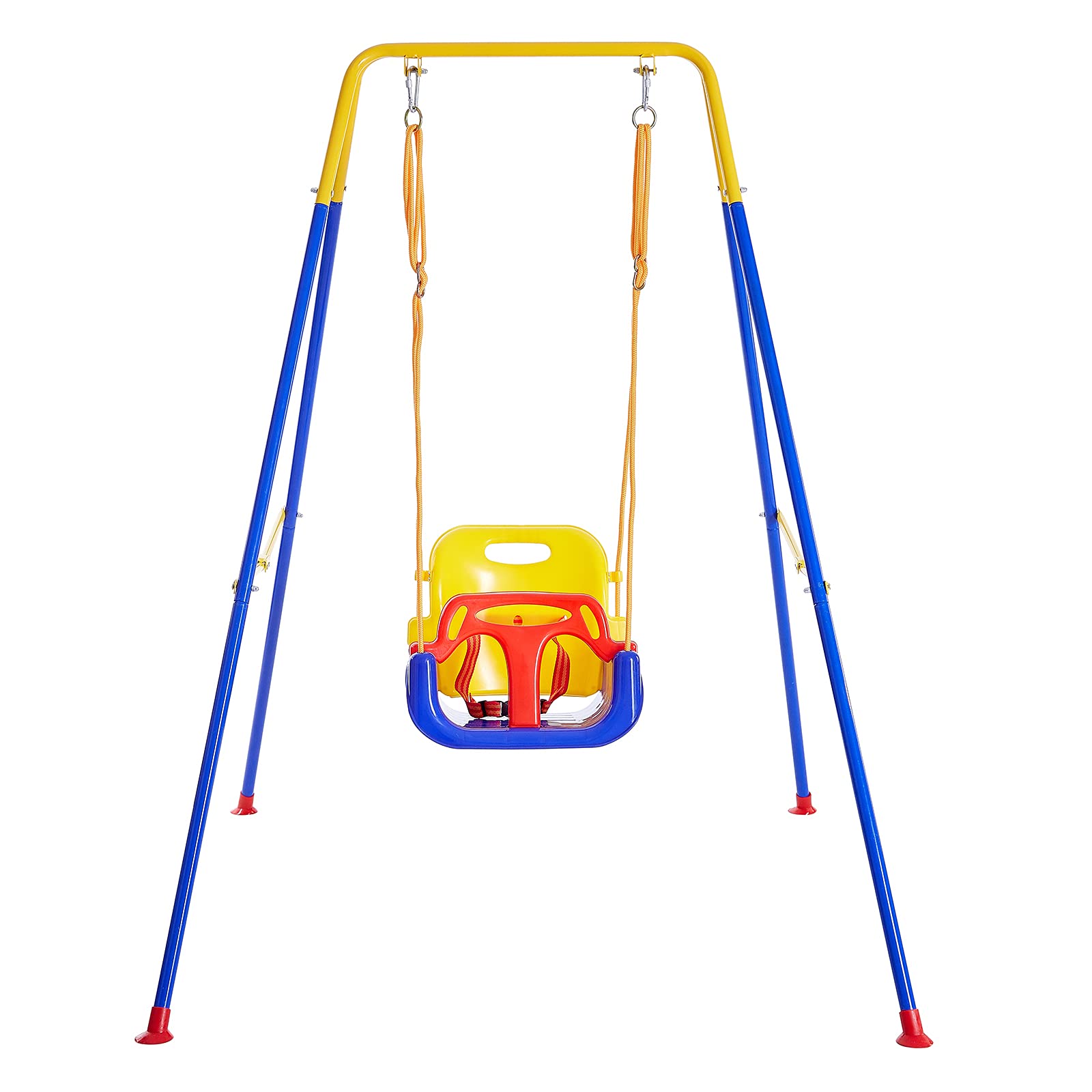 FUNLIO 3-in-1 Babyschaukel mit Metallständer – Sichere Schaukel für Innen & Aussen