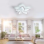 Comely LED Deckenleuchte 60W 6750lm – Blütenblatt-Design mit Kaltweiss 6500K – Bild 3