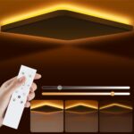 Psatfito G 24W LED Deckenleuchte 3000K–6500K – Dimmbar mit Fernbedienung für Küche & Schlafzimmer