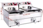 Beeketal BWF-132P Doppel Kaltzonenfritteuse – 2 x 13 Liter Profi Gastro Fritteuse Edelstahl – Bild 2