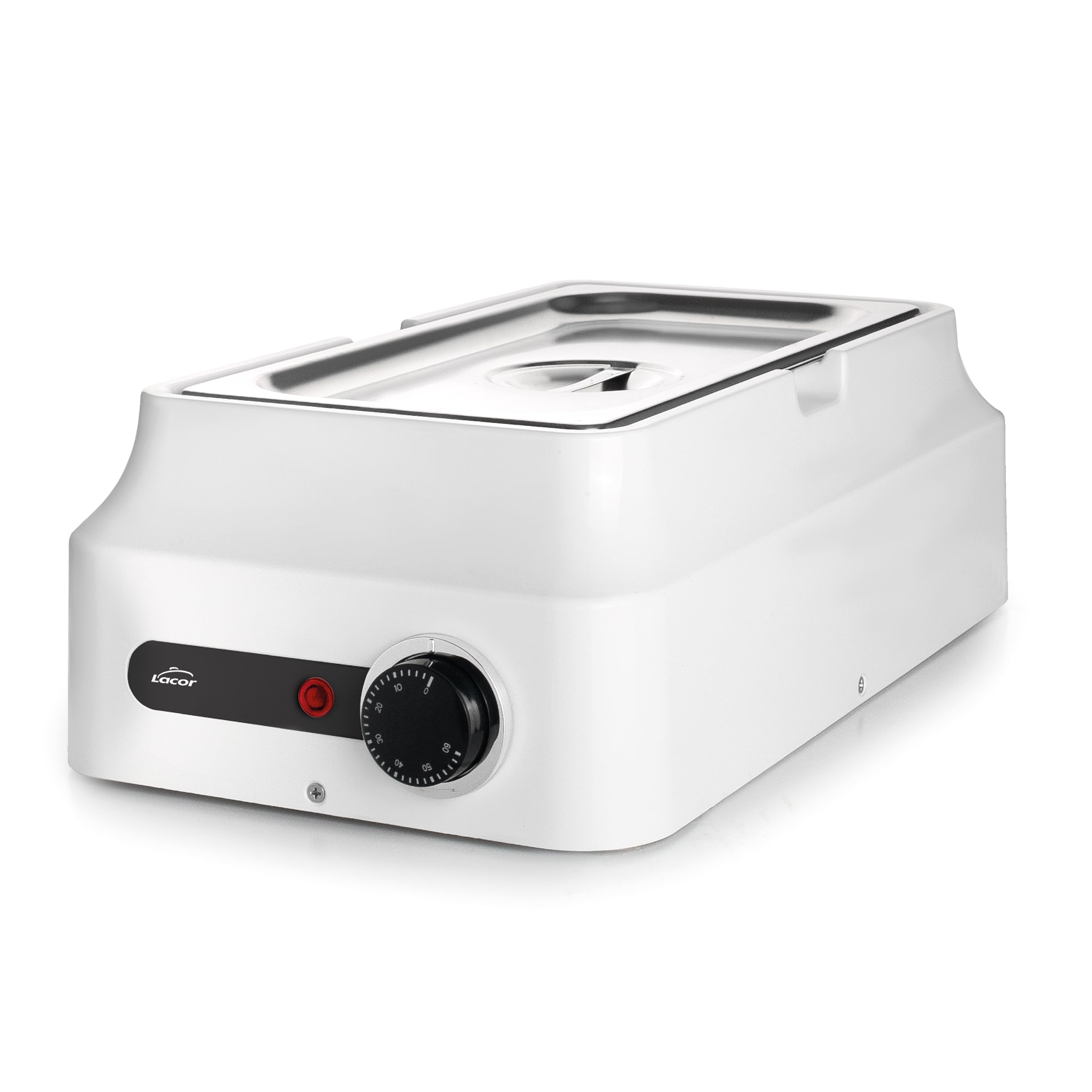 LACOR Schokoladen Bain-Marie 3,8 L – Professionelles Wasserbad mit Temperaturregler