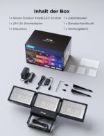 Govee Outdoor Triade LED Strahler 4500LM RGBICWW – Smart Fluter mit Matter & Alexa – Bild 7