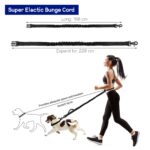 Edipets Joggingleine Hunde 160-220 cm – Freihändig Laufen mit Anti-Stress-System – Bild 4