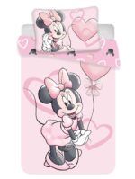 Minnie Mouse Babybettwäsche 100x135 cm – 100% Baumwolle Oeko-Tex für Mädchen