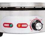 Beeketal BC40-1R Profi Crepes Maker – 400 mm Gusseisen Platte, 50-300 °C, Edelstahl – Bild 3