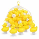Henbrandt 20er Set Gewichtete Gummienten mit Haken – Badespielzeug & Partyspiel – Bild 7