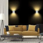 SHYOSUCCE LED Wandleuchte mit G9 Lampe – Warmweisses Gips Wandlicht für jeden Raum – Bild 3
