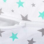 Amilian Kinderbettwäsche 80x80 – Baumwoll-Set mit Reissverschluss für Babys – Bild 4