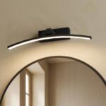EMKE LED Spiegelleuchte 40 cm, 4000K Neutralweiss – Badezimmer Wandleuchte mit 180° Schwenkarm