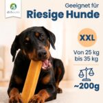 Dilecti Kaukäse XXL für Hunde – 100% Hartkäse, Zahnpflege & Langanhaltender Kausnack (3er-Pack) – Bild 2