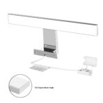 Aourow LED Spiegelleuchte 300mm 500lm – Badezimmerspiegel Lampe Neutralweiss 4000K – Bild 3